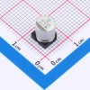 100uF ±20% 25V